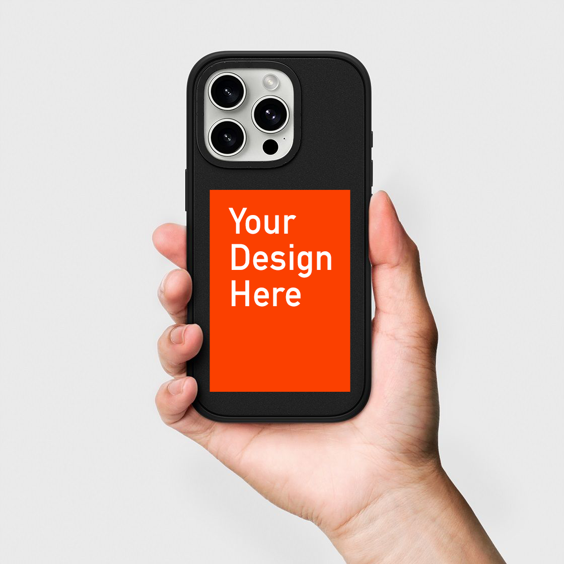 iPhone Pro Series Matte Black Impact Case
